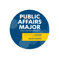 Public Affairs Sticker by UCLA Luskin Undergraduate Program
