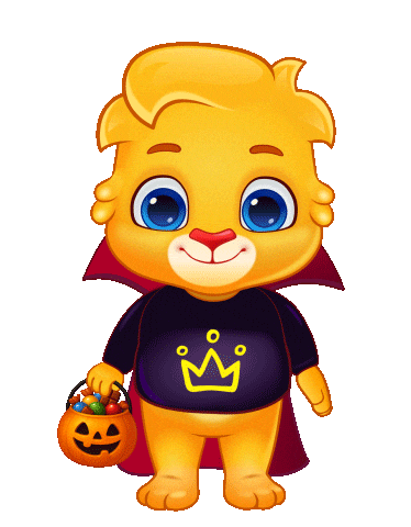 Halloween Horror Sticker by Lucas and Friends by RV AppStudios