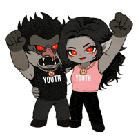 Young Adult Power Sticker