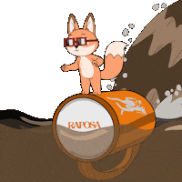 Boat Race Swag Sticker by Raposa Coffee