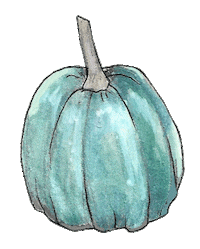 Pumpkin Paige Joanna Sticker