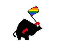 Rainbow Pride Sticker by PREFA