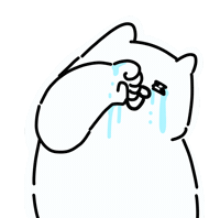 Cry 哭 Sticker