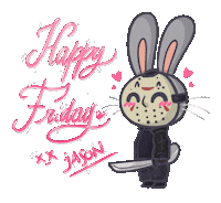 Friday The 13Th Halloween Sticker