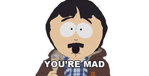 Mad Randy Marsh Sticker by South Park