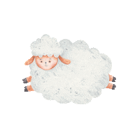 Sleepy Illustration Sticker