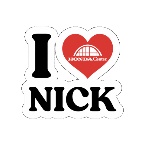 Nick Jonas Anaheim Sticker by Honda Center