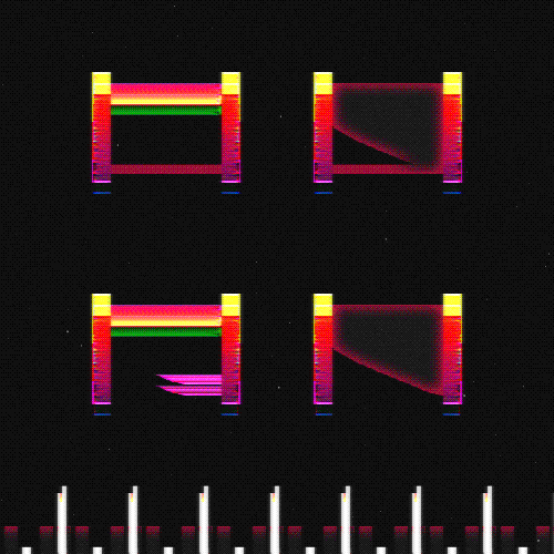 Glitch Color GIF by jaydr.1