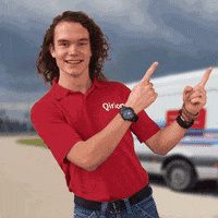 Qirion pointing left wijzen rechts GIF