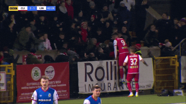 Red Army Celebration GIF by Cliftonville Football Club