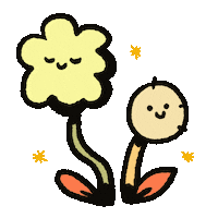 Happy Flower Sticker