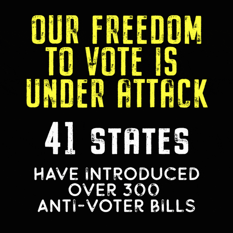 Voting Rights America GIF by Creative Courage