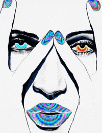 pop art girl GIF by Simon Falk