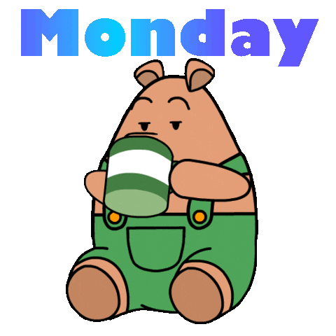 Monday Feeling Sticker