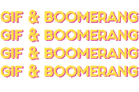 Photobooth Boomerang Sticker by Filomena Studio