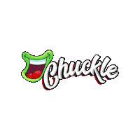 rumchuckle party chuckle laugh it up get it goin Sticker
