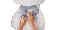 gunamuna baby sleep sack gunamuna Sticker