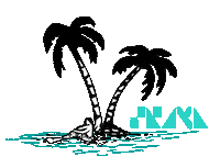 beach mermaid Sticker