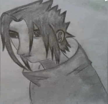Sasuke Uchiha Bad Drawing GIF