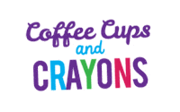 coffeecupsandcrayons coffee cups and crayons Sticker