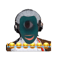 Blank Stare Sticker