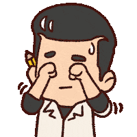 Sad Oh No Sticker