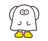Ghost Yes Sticker