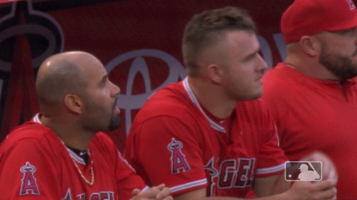 Mike Trout Arm GIF by MLB