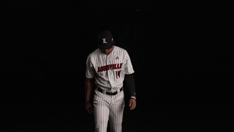 University Of Louisville Baseball GIF by Louisville Cardinals