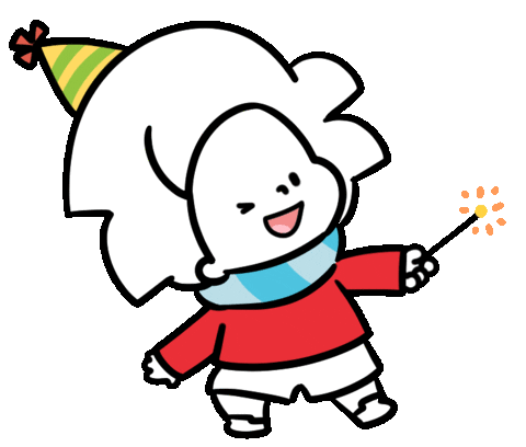 New Year Yes Sticker by Ai and Aiko