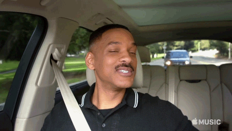 applemusic giphyupload will smith apple music james corden GIF