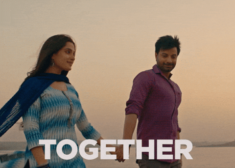 NinderwalEntertainment giphyupload love couple romance GIF
