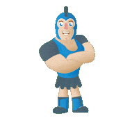 ciamericano school valentines warriors west Sticker