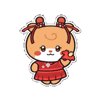 New Year Gidle Sticker