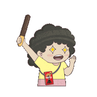 Glicopockyph friends amazing bff bro Sticker