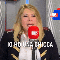 Anna Pettinelli Radio GIF by RDS 100% Grandi Successi