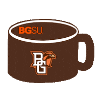 Coffee Falcons Sticker by Bowling Green State University