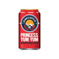 Yum Yum Princess Sticker by Denver Beer Co.