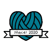 Color Of The Year Heart Sticker by skacel