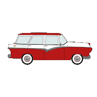 Hotel Vintage Car Sticker by Kennebunkport Resort Collection