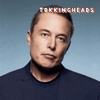 Elon Musk Reaction GIF by Tokkingheads
