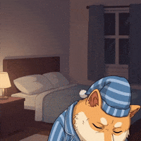 Tired Good Night GIF by Doge Pound