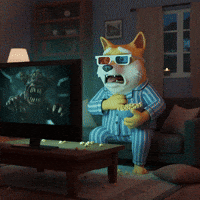 Scared Shiba Inu GIF by Doge Pound