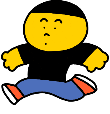 Run 走る Sticker