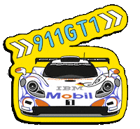 Vintage Wow Sticker by Porsche Museum