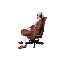 Leaning Forward Sit Up Sticker