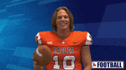 Happy Feet Football GIF by Carson-Newman Athletics