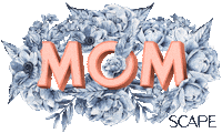 Flowers Mom Sticker by Scapemx