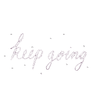 Test Keep Going Sticker