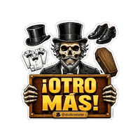 Uno Mas Halloween Sticker